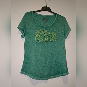 Rocker Girl By All Access Entertainment Girls St Patty's Day Tee Size XXL
